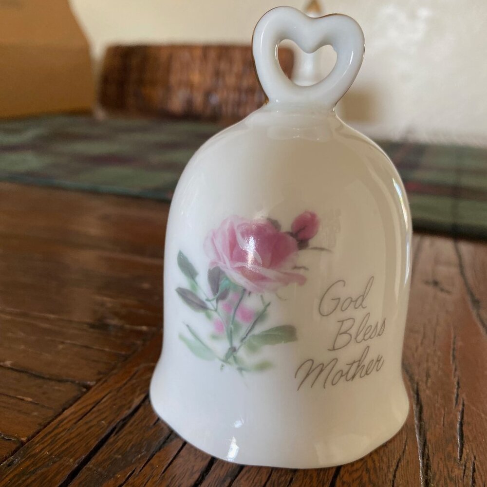 Vintage Mother's Remembrance 1979 Designer's Collection Fine Porcelain Bell